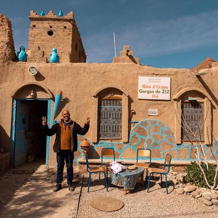 Chambres Dans Casbah - Gite D'Etape Gorges De Ziz Errachidia Exterior foto