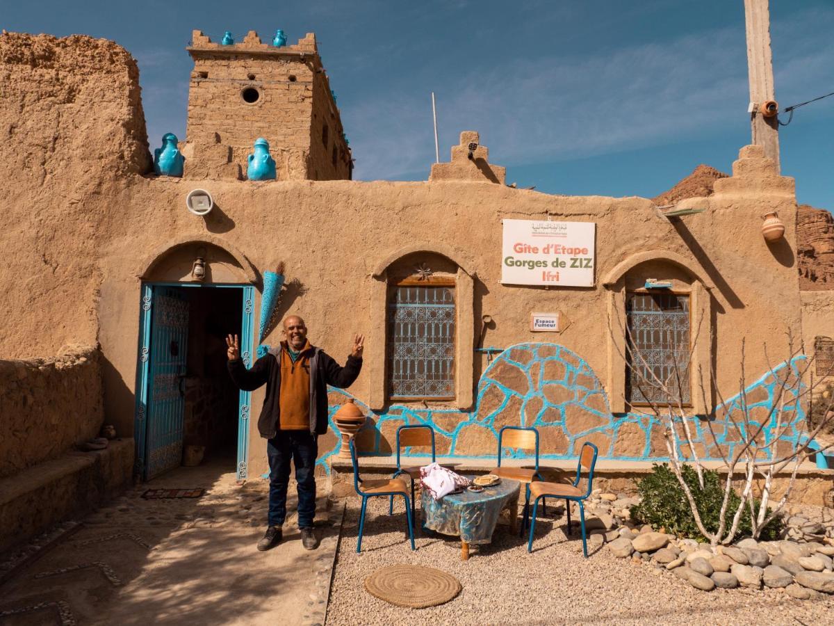 Chambres Dans Casbah - Gite D'Etape Gorges De Ziz Errachidia Exterior foto